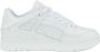 Puma Wit Leren Slipstream Heren Sneakers White Heren - Thumbnail 1