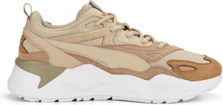 Puma RS-X Efekt sneaker met details van leer en nubuck