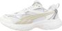 Puma Metallic Beige Witte Sneakers Vrouwen Multicolor Dames - Thumbnail 2