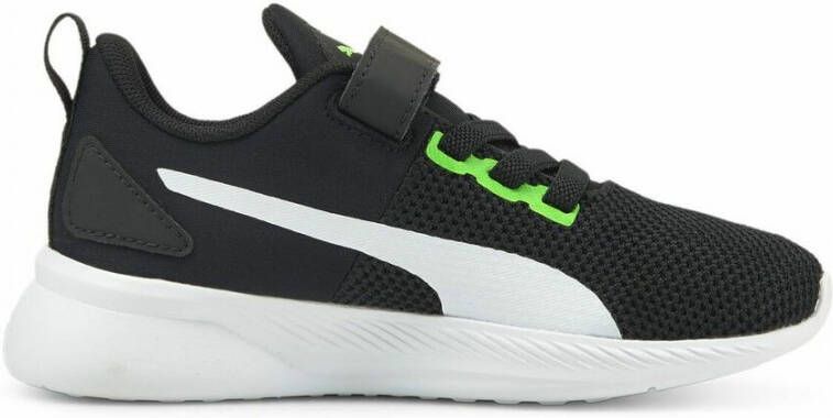 Puma Flyer Runner V PS sneakers zwart geel wit Mesh Meerkleurig 30 - Foto 3
