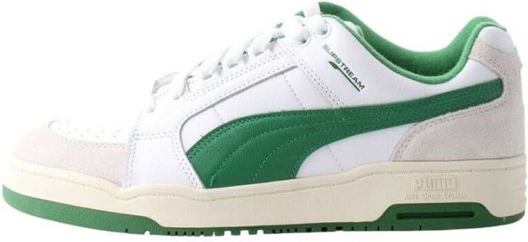 beu Tussen weigeren Puma Slipstream Lo Retro White Amazon Green Schoenmaat 38 1 2 Sneakers  384692 02 - Schoenen.nl