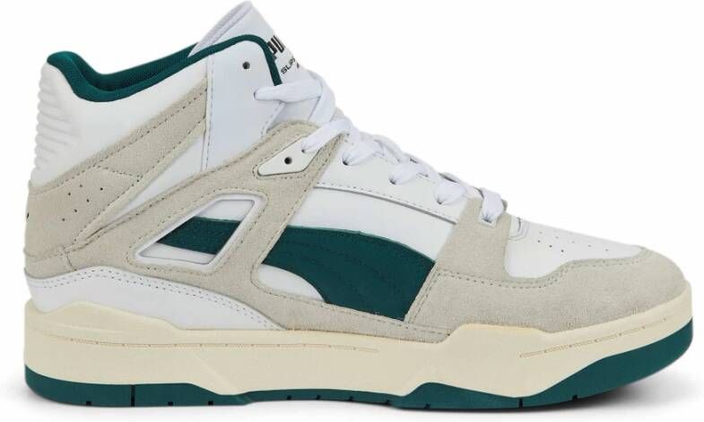 Puma Slipstream Hi Heritage White-Nimbus Cloud-Varsity Green