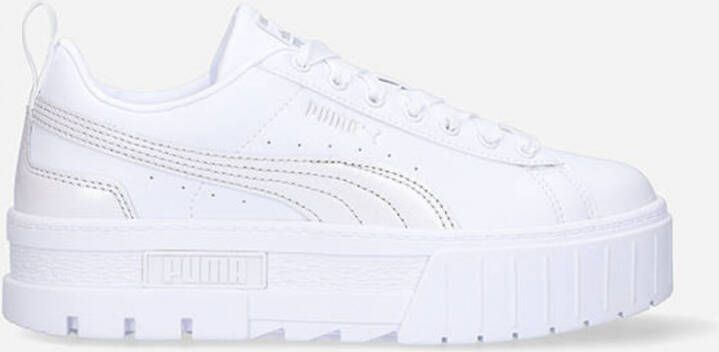 Puma Mayze Glow Dames Schoenen White Leer Synthetisch - Foto 6