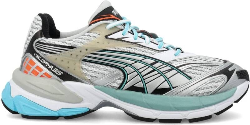 Puma Gefaseerde Lage Groene Herenschoen Multicolor Heren
