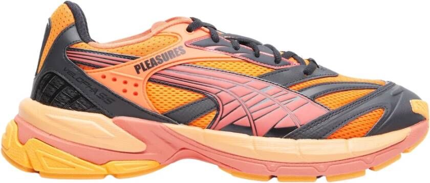 Puma Sneakers met contrastpanelen en logo-applicatie Orange Heren