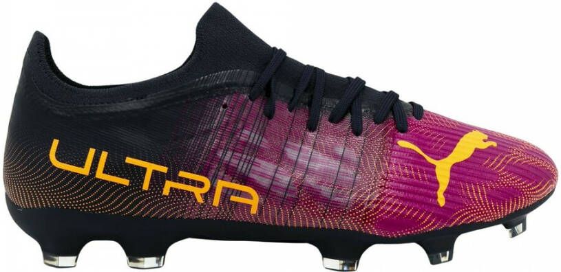 PUMA Ultra 3.4 Gras Kunstgras Voetbalschoenen(MG)Roze Oranje Donkerblauw - Foto 3