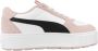 PUMA Karmen Rebelle SD Dames Sneakers White- Black-Rose Quartz - Thumbnail 3