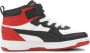 PUMA Rebound JOY AC PS Unisex Sneakers White Black HighRiskRed - Thumbnail 4