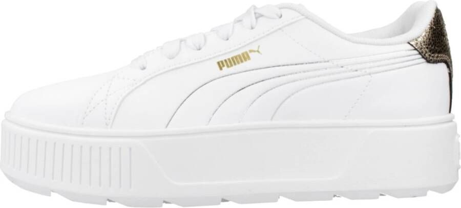 Puma Dames Metallic Shine Sneakers White Dames
