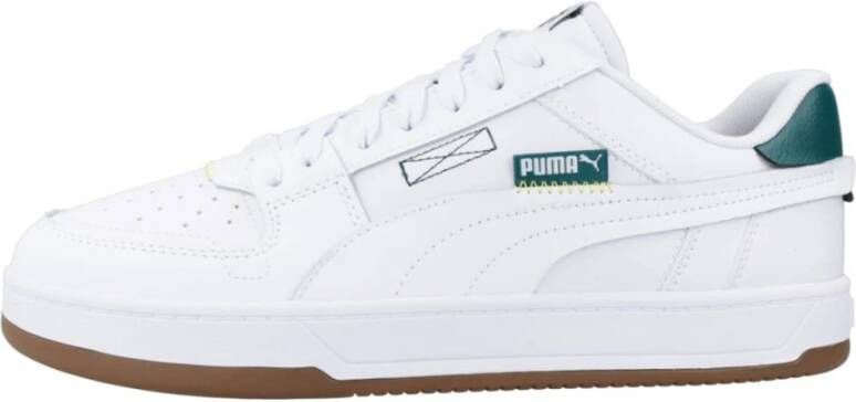 PUMA Caven 2.0 VTG Vintage Heren Sneakers Schoenen Leer Wit 392332 - Foto 2