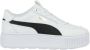 PUMA Karmen Rebelle Dames Sneakers White Black - Thumbnail 3