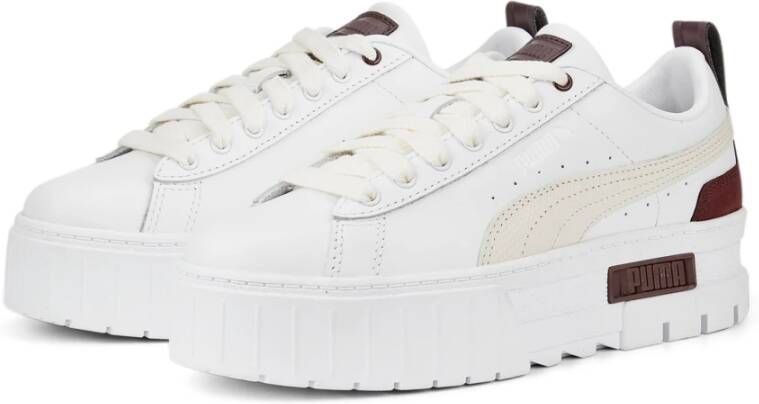 PUMA Mayze Luxe Wns De sneakers van de manier Vrouw Witte - Foto 3