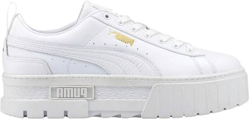 Puma Mayze Lth Wn´s Fashion sneakers Schoenen white maat: 42 beschikbare maaten:37.5 36 38.5 39 40.5 41 42 - Foto 6