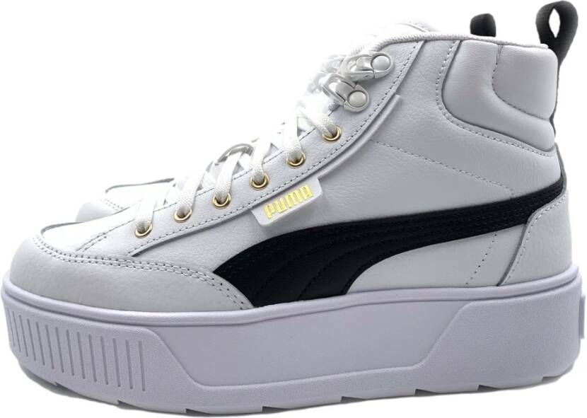 Puma Stijlvolle Karmen MID Sneakers White Dames - Foto 4