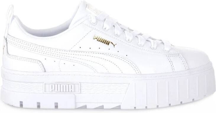 Puma Mayze Lth Wn´s Fashion sneakers Schoenen white maat: 42 beschikbare maaten:37.5 36 38.5 39 40.5 41 42 - Foto 9