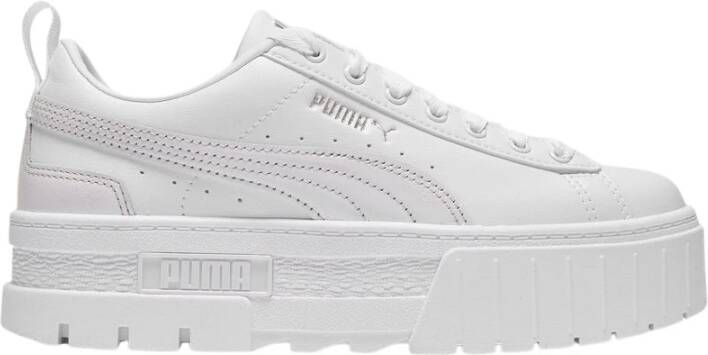 Puma Mayze Glow Dames Schoenen White Leer Synthetisch - Foto 5