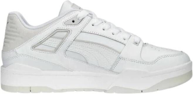 Puma Stijlvolle witte sneakers Wit Unisex