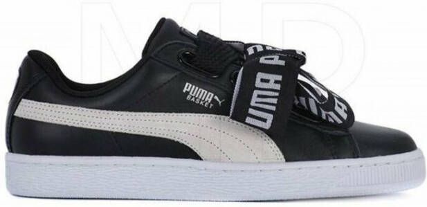 PUMA Dames Sneakers Basket Heart DE Ws Zwart - Foto 2