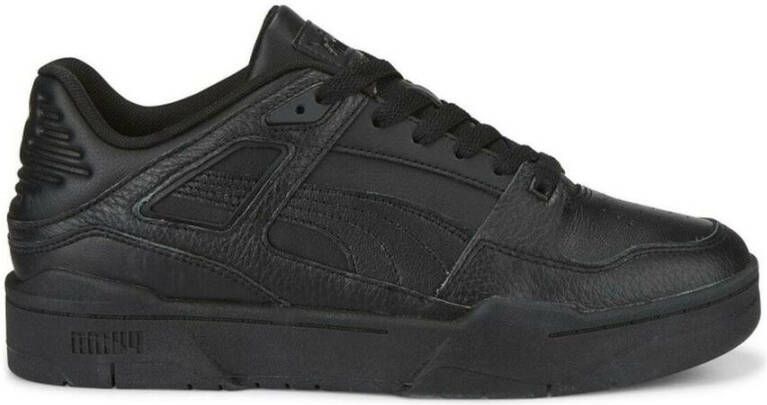 Puma Leren Slipstream Zwarte Heren Sneakers