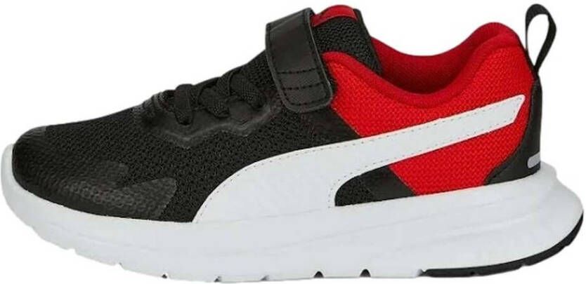 PUMA Evolve Mesh Junior Schoenen Black White Kinderen - Foto 3
