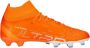 PUMA Ultra Pro Gras Kunstgras Voetbalschoenen (MG) Oranje Wit Blauw - Thumbnail 2