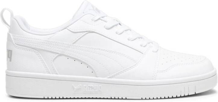 PUMA Rebound v6 Low heren sneaker sportschoen 392328 02 wit zwart - Foto 18