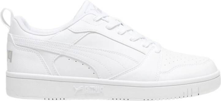 PUMA Rebound v6 Low heren sneaker sportschoen 392328 02 wit zwart - Foto 19