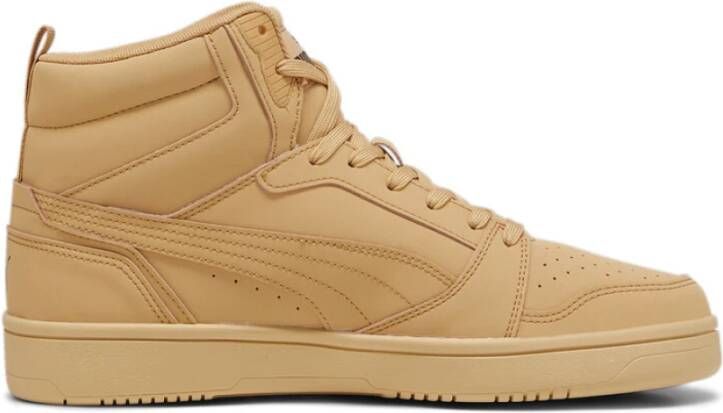 Puma Sportieve Hoge Sneakers Beige