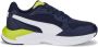 PUMA X-Ray Speed Lite Junior Schoenen Peacoat White Limepunch Kinderen - Thumbnail 2