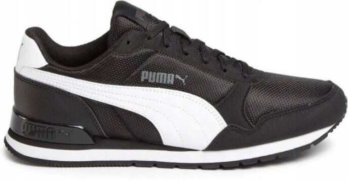 Puma Mesh Runner Sneakers in Peacoat-Wit Blue