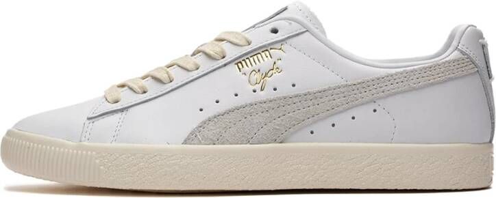Puma Clyde Base Sneakers voor White