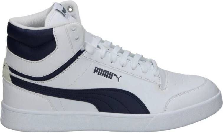 Puma Stijlvolle en comfortabele stoffen sneakers Wit Heren