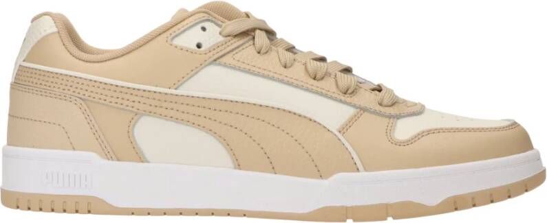 Puma Stijlvolle Game Sneakers Beige Heren