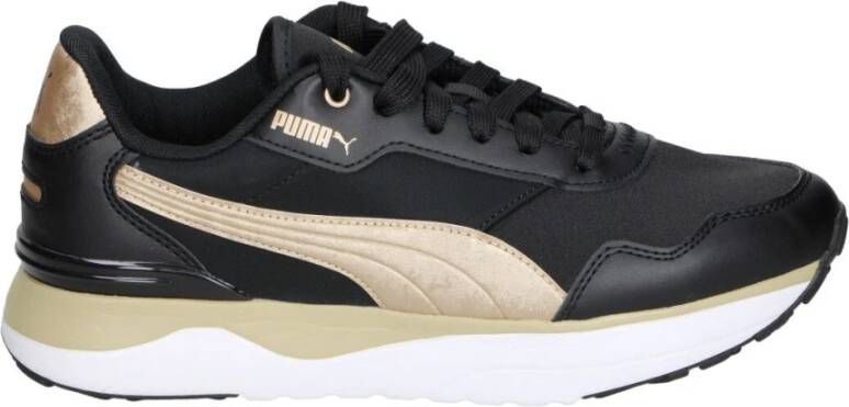 PUMA R78 Voyage Space Met Dames Sneakers Black Gold - Foto 7