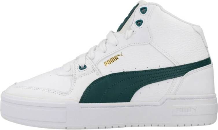 Puma Stijlvolle Mid-Top Sneakers voor Mannen White Heren