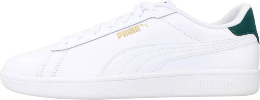 Puma Stijlvolle Smash 3.0 L Sneakers White Heren