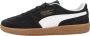 Puma Zwarte Leren Sneakers Stijlvol Ontwerp Black - Thumbnail 10