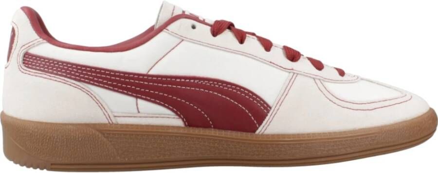Puma Palermo sneaker van suède met leren details