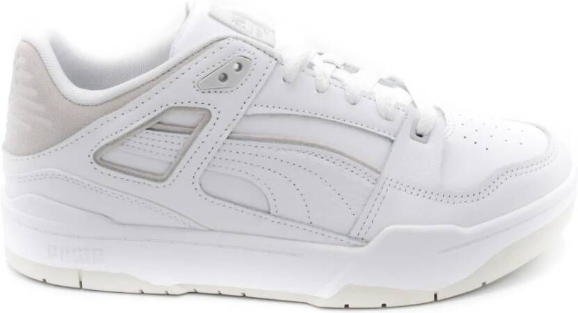 Puma Stijlvolle witte sneakers Wit Unisex