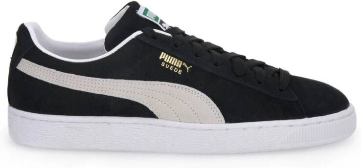 Puma Suede Classic Xxi Womens Black White Sneakers 374915 01 - Foto 3
