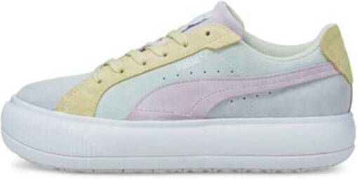 Puma Suede Mayu Raw Womens Ice Flow White Schoenmaat 37+ Sneakers 383114 01 - Foto 4