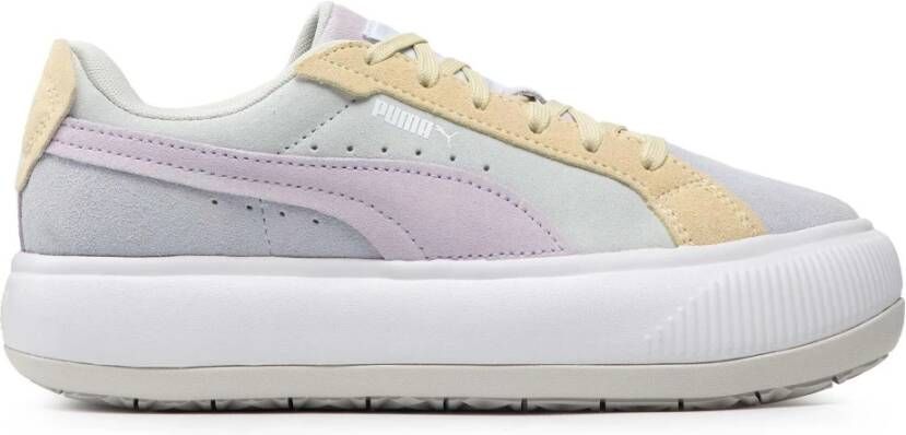 Puma Suede Mayu Raw Womens Ice Flow White Schoenmaat 37+ Sneakers 383114 01 - Foto 2