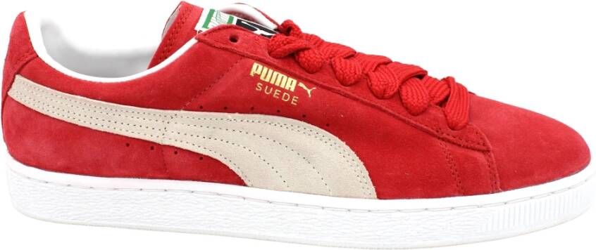 Puma Suede Veterschoenen Rubberen Zool