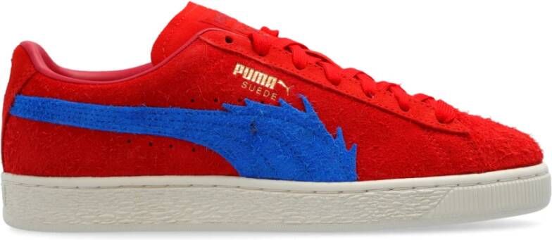 Puma Suede X ONE Piece sneakers Red Dames