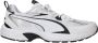 Puma Tech Sneaker met Zwarte en Zilveren Accenten White - Thumbnail 5