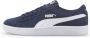 PUMA Smash v2 SD Jr Kinderen Sneakers Peacoat- White - Thumbnail 3