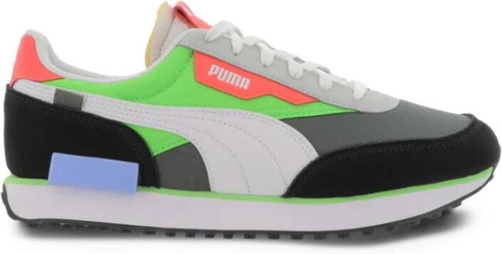 Puma Unisex Synthetische Sneakers met Rubberen Zool Grijs Unisex