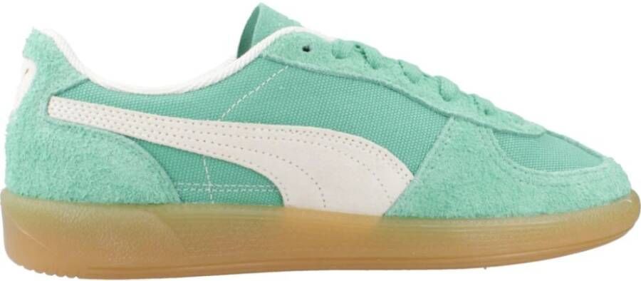 Puma Palermo Vintage sneakers mint Groen Textiel Lage sneakers Unisex