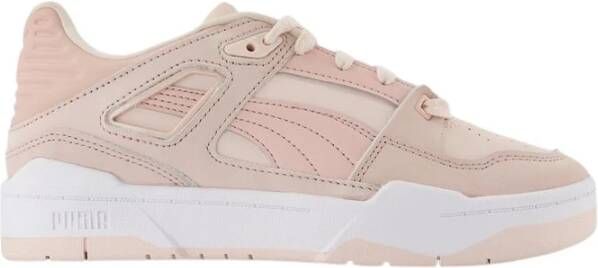 Puma Vintage Roze Leren Slipstream Sneakers Pink Dames