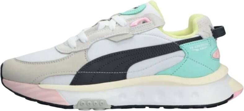 Puma Wild Rider Layers Lage Sneakers Multicolor Dames